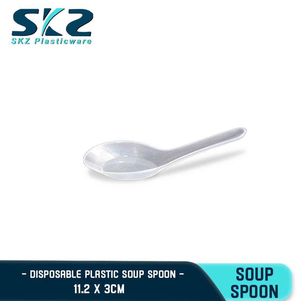 SKZ S103/S105 Disposable plastic soup spoon