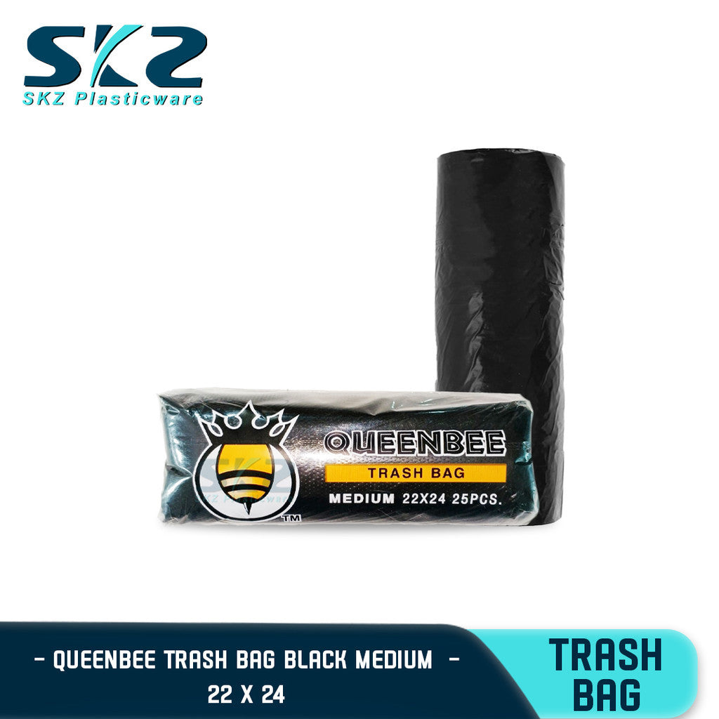 QUEENBEE BRAND Garbage Bag Rubbish Bag Plastic Bags for Trash Can Bin