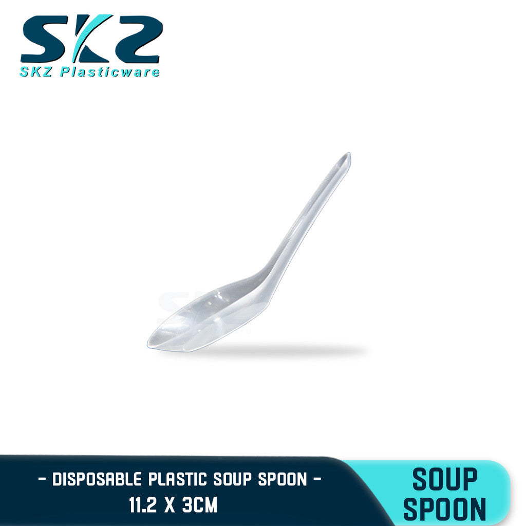 SKZ S103/S105 Disposable plastic soup spoon