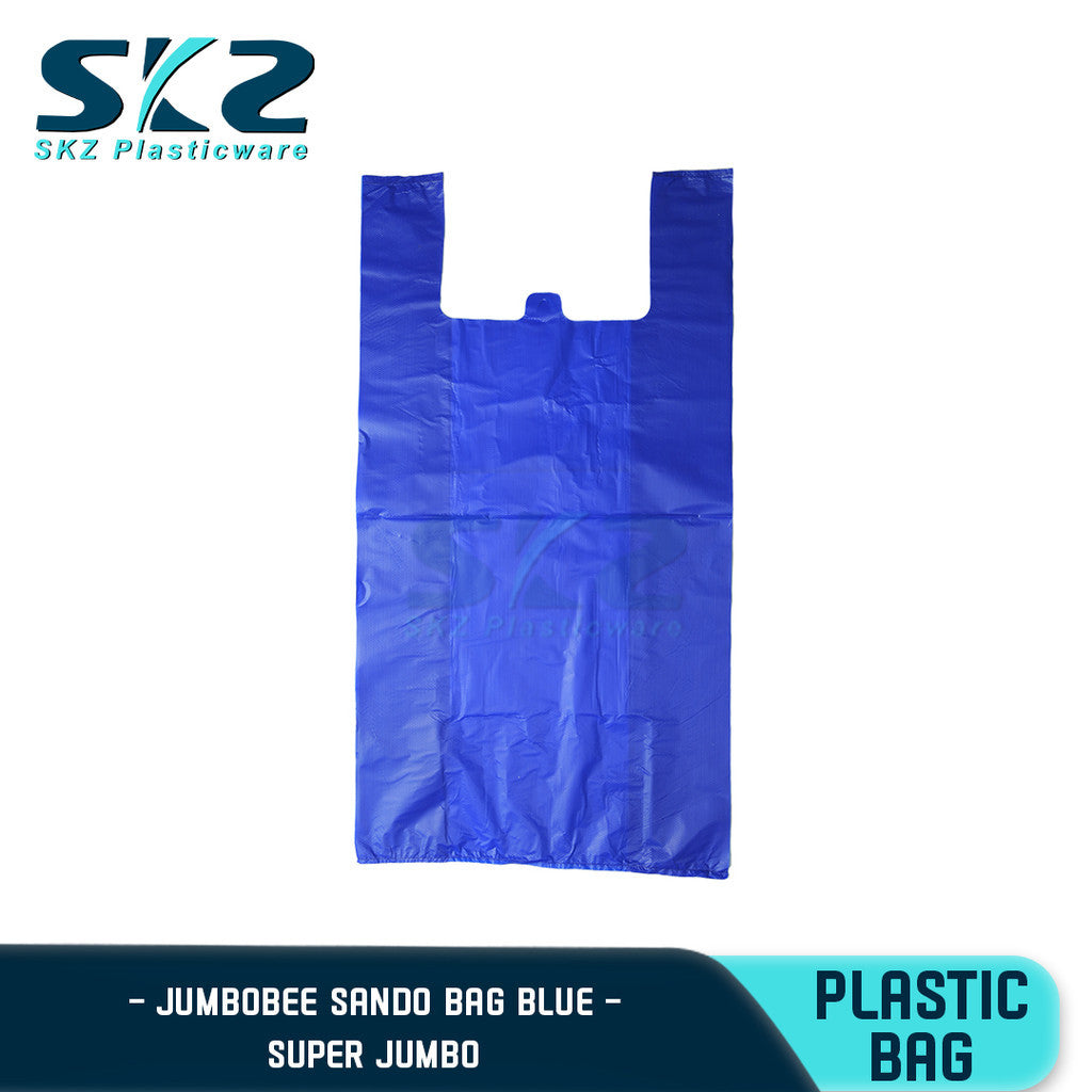 BEES SANDO BAGS BIG SIZES SUPER JUMBO  BLUE 40PCS