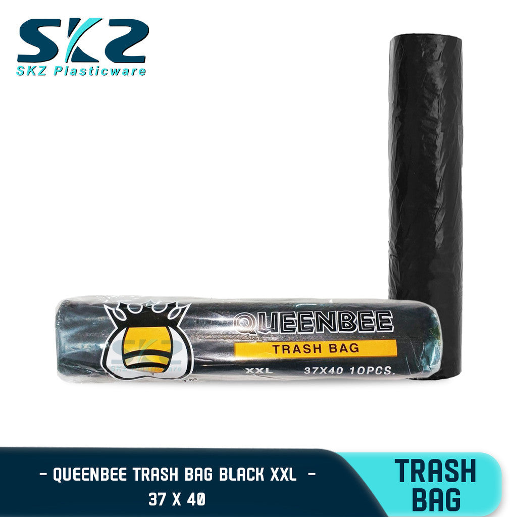 QUEENBEE BRAND Garbage Bag Rubbish Bag Plastic Bags for Trash Can Bin