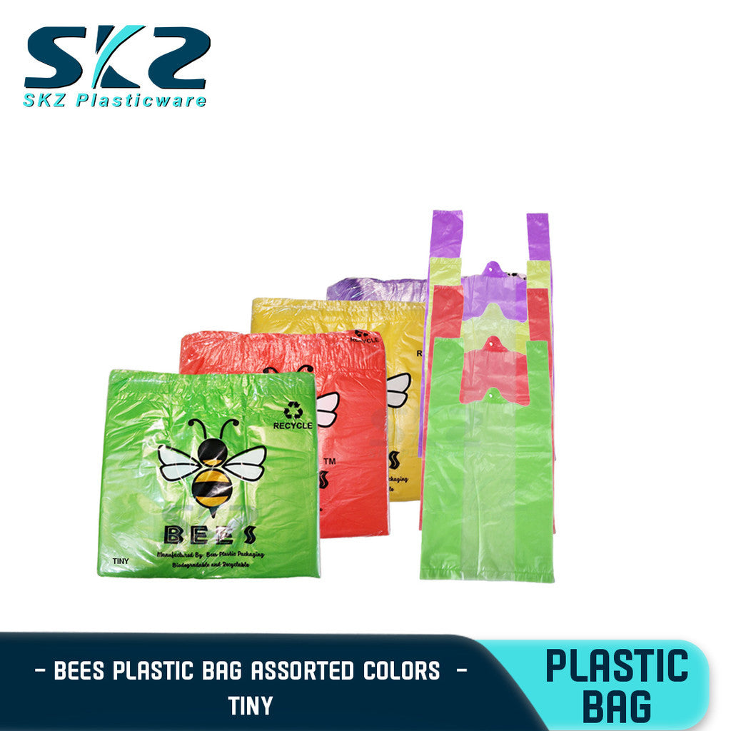 BEES SANDO BAG TRANSPARENT AND COLORED 80PCS