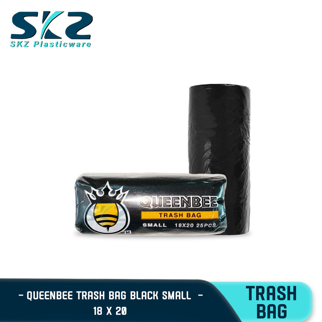 QUEENBEE BRAND Garbage Bag Rubbish Bag Plastic Bags for Trash Can Bin