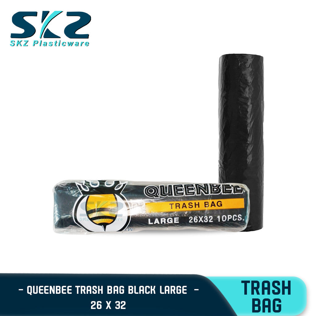 QUEENBEE BRAND Garbage Bag Rubbish Bag Plastic Bags for Trash Can Bin