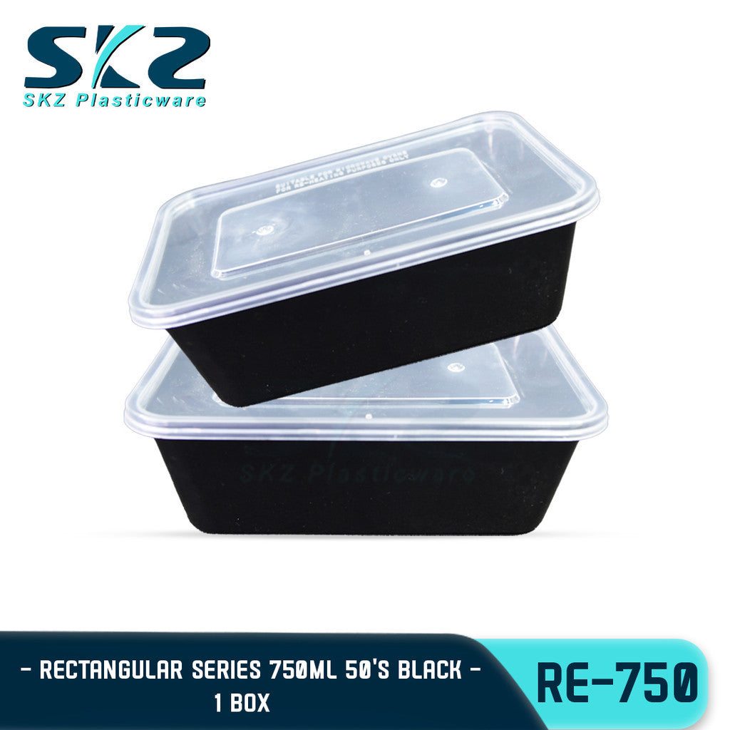 SKZ  Re750 Black Container Rectangular Series 750ml 1 BOX
