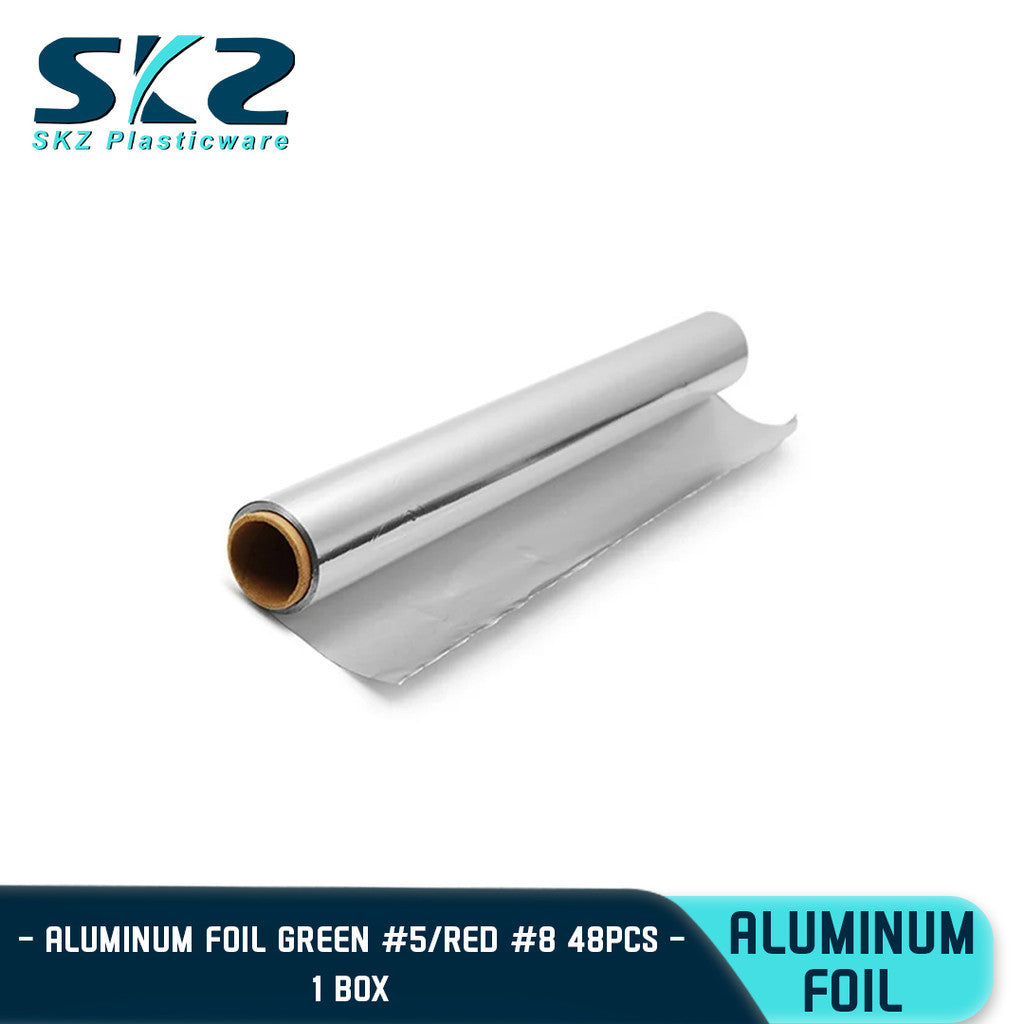 SKZ ALUMINUM FOlL FOOD GRADE GOOD FOR BAKING AND GRILLING 5-8 METERS