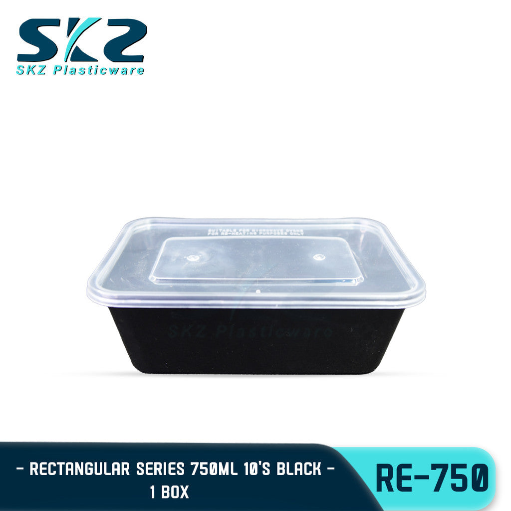 SKZ  Re750 Black Container Rectangular Series 750ml 1 BOX