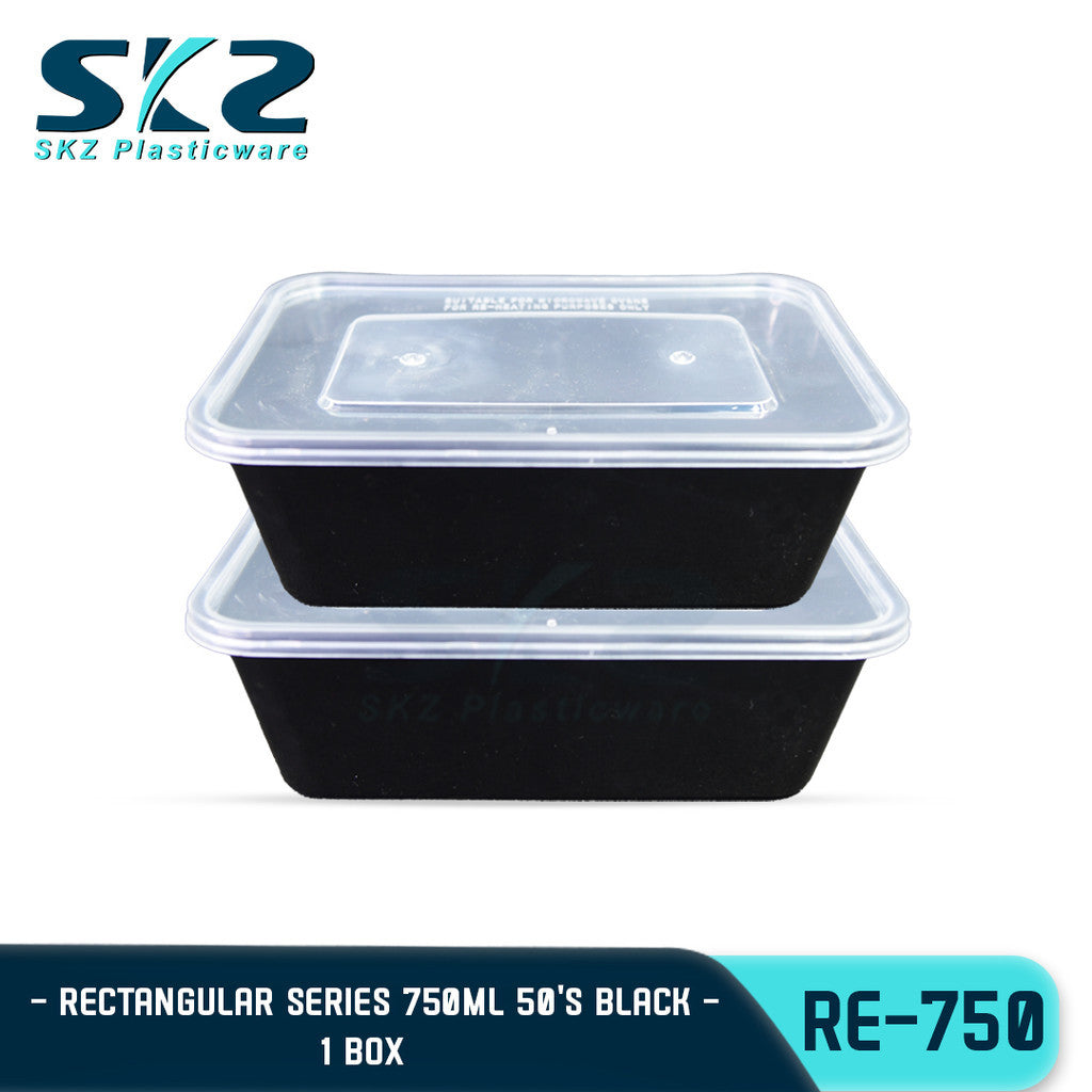 SKZ  Re750 Black Container Rectangular Series 750ml 1 BOX