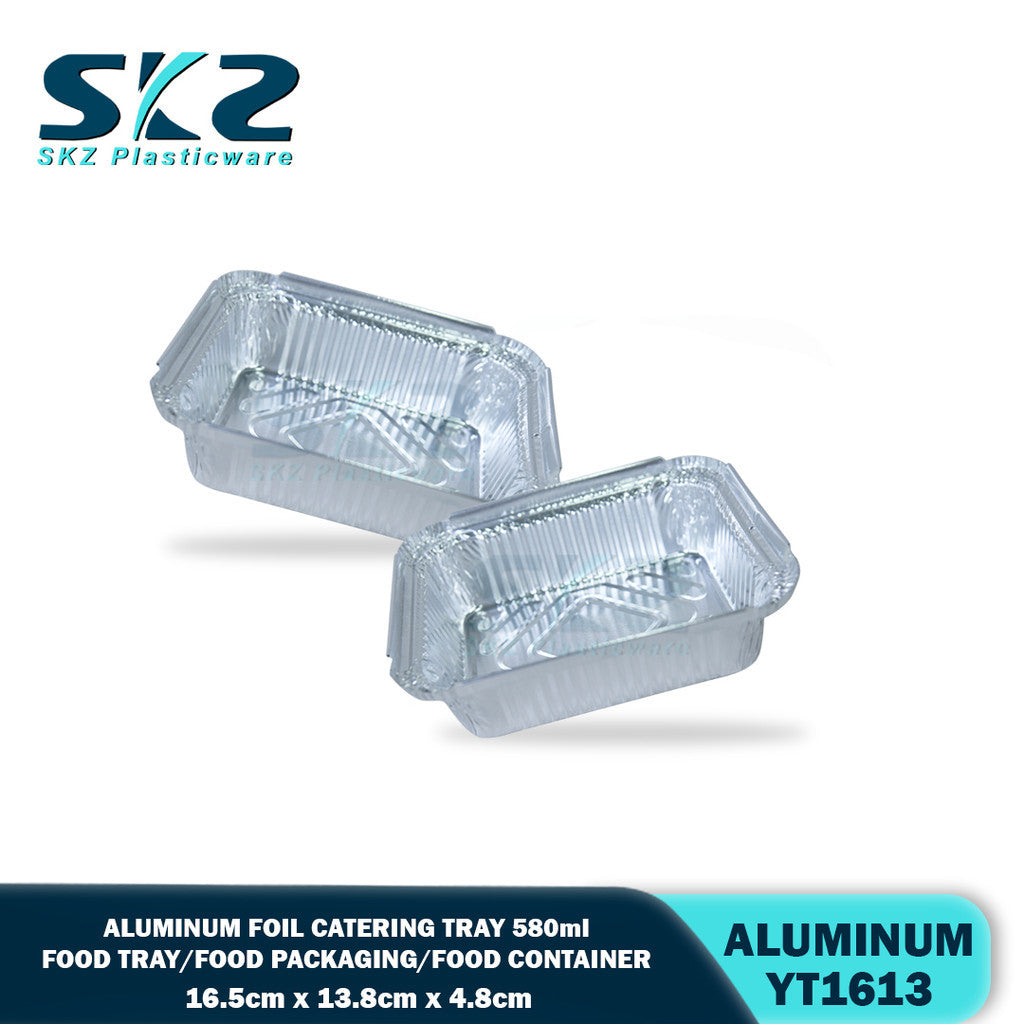 SKZ YT1613 Aluminum foil  catering tray and lid 580ML