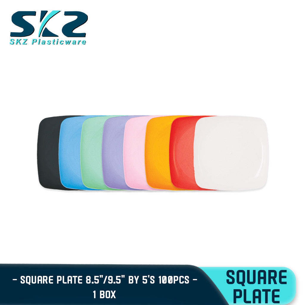 SKZ Melaware Square Plate 1 BOX