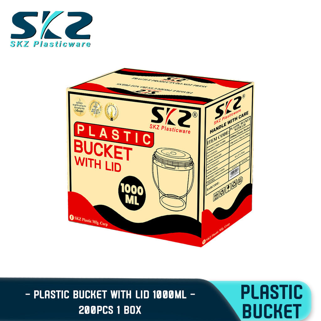 SKZ Multipurpose Plastic Bucket 1000ml